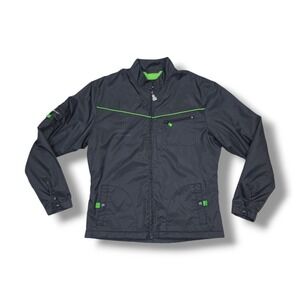 Monster Energy Kawasaki Promotional Black & Green Light Jacket Men's XL
